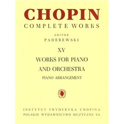 Partitura. CHOPIN. Complete Works XV