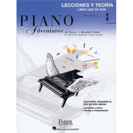 PIANO ADVENTURES. NIVEL 3. Lecciones y teoría