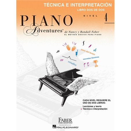 PIANO ADVENTURES. NIVEL 4. Técnica e interpretación