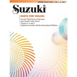 Libro. SUZUKI DUETS FOR VIOLINS
