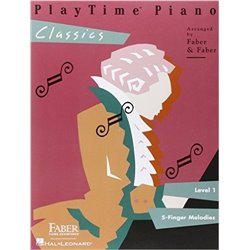 PLAYTIME PIANO CLASSICS - LEVEL 1 - 5-FINGER MELODIES