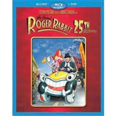 Blu-ray + DVD. WHO FRAMED ROGER RABBIT. 25th anniversary