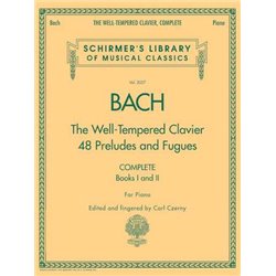 Partitura. BACH - THE WELL-TEMPERED CLAVIER, COMPLETE