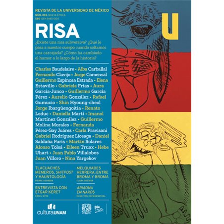 Revista de la Universidad de México. 865, Nueva Época, octubre de 2020 - Risa