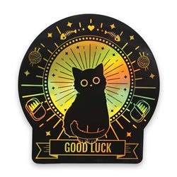 Sticker. Compoco Good Luck CAT