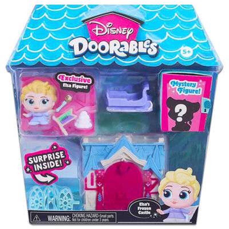 Figura. Disney Doorables Elsa’s Frozen Castle Mini Playset