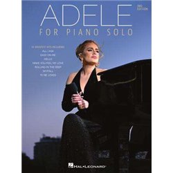 Partitura. ADELE FOR PIANO SOLO – 3RD EDITION