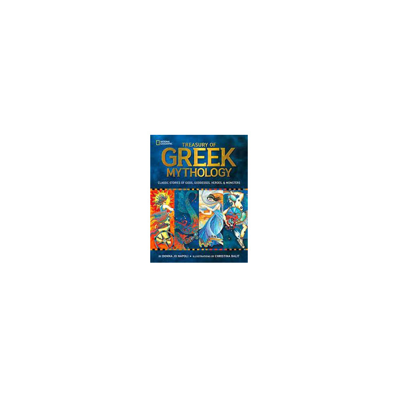 Libro. TREASURY OF GREEK MYTHOLOGY