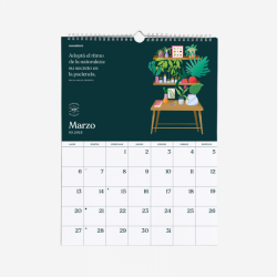 Calendario 2023 de Pared - Compañía botánica