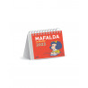 Calendario Escritorio Rojo. Mafalda 2023.