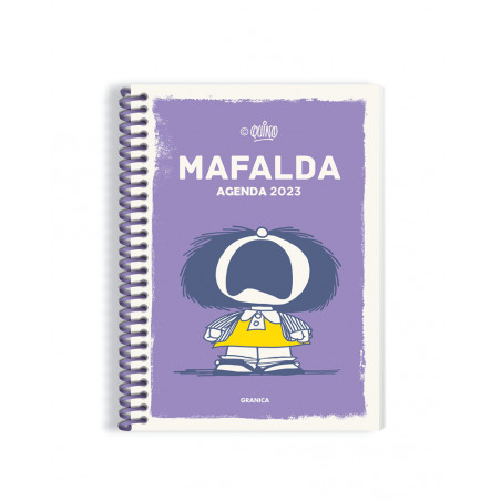 Agenda Para La Mujer Anillada Violeta. Mafalda 2023.