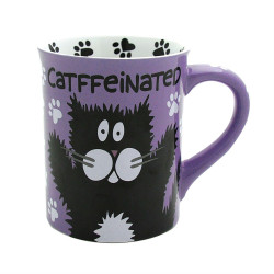 Mug. Catffeinated