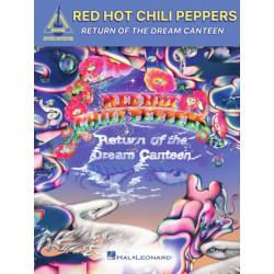 Partitura. RED HOT CHILI PEPPERS – RETURN OF THE DREAM CANTEEN