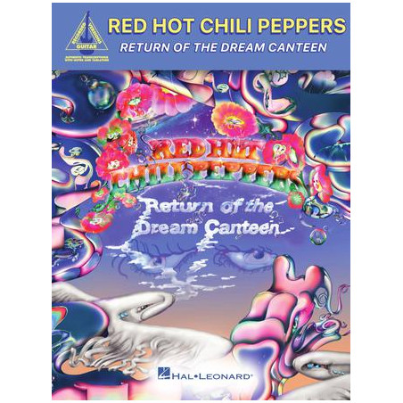Partitura. RED HOT CHILI PEPPERS – RETURN OF THE DREAM CANTEEN