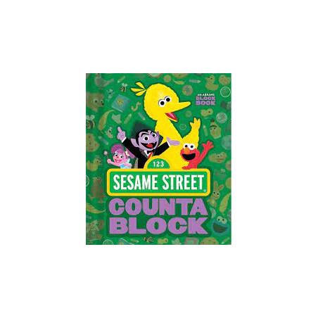 Libro. Sesame Street. COUNTA BLOCK