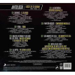 CD. ANTOLOGÍA - Rock en tu idioma MX Vol. 2
