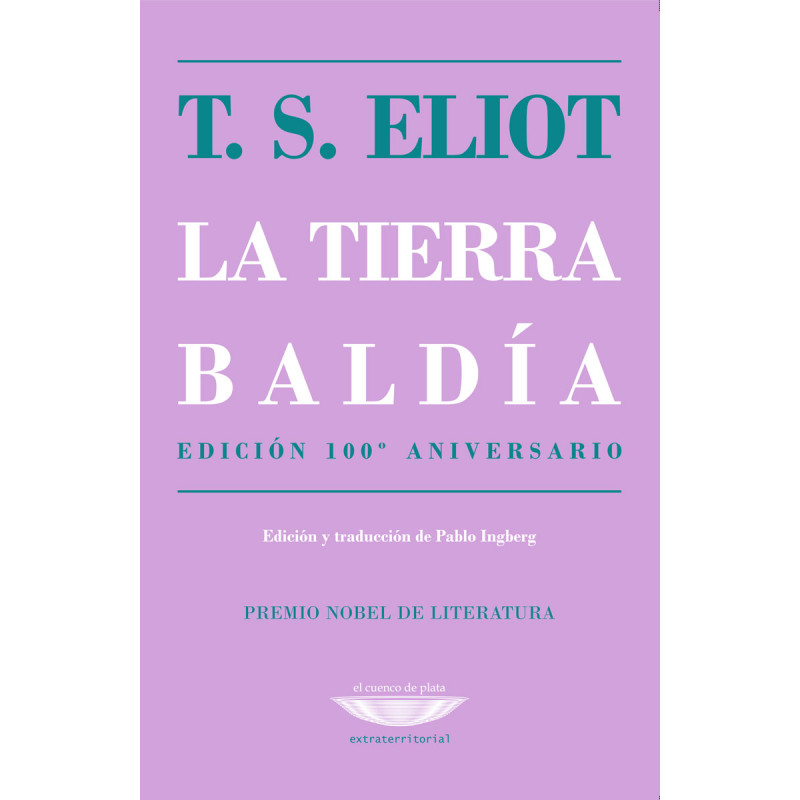 Libro. LA TIERRA BALDÍA. T.S. Eliot