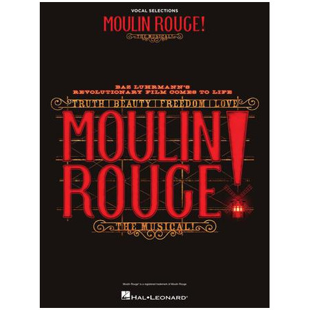 Partitura. Moulin Rouge! The Musical Vocal Selections