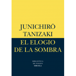 Libro. EL ELOGIO DE LA SOMBRA. Junichiro Tanizaki