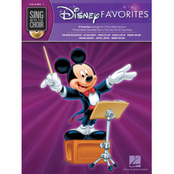 Partitura. Disney Favorites - Sing with the Choir Volume 7