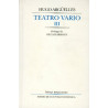 Libro. TEATRO VARIO III