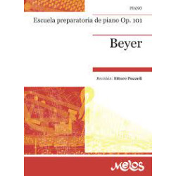 Libro. ESCUELA PREPARATORIA DE PIANO - OP.101