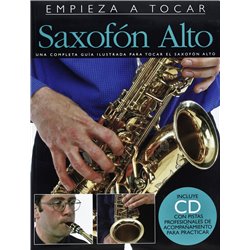 EMPIEZA A TOCAR SAXOFÓN ALTO (INCLUYE CD)