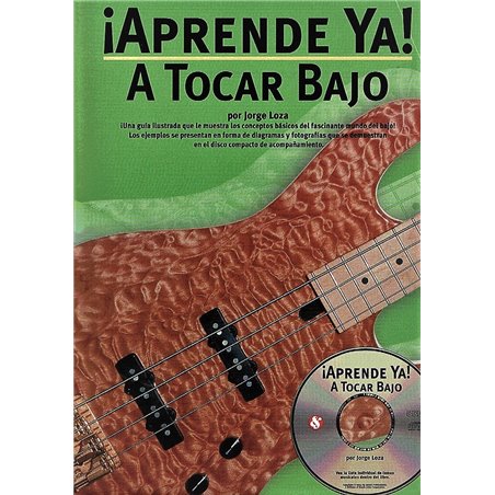 ¡APRENDE YA! A TOCAR BAJO  (INCLUYE CD)