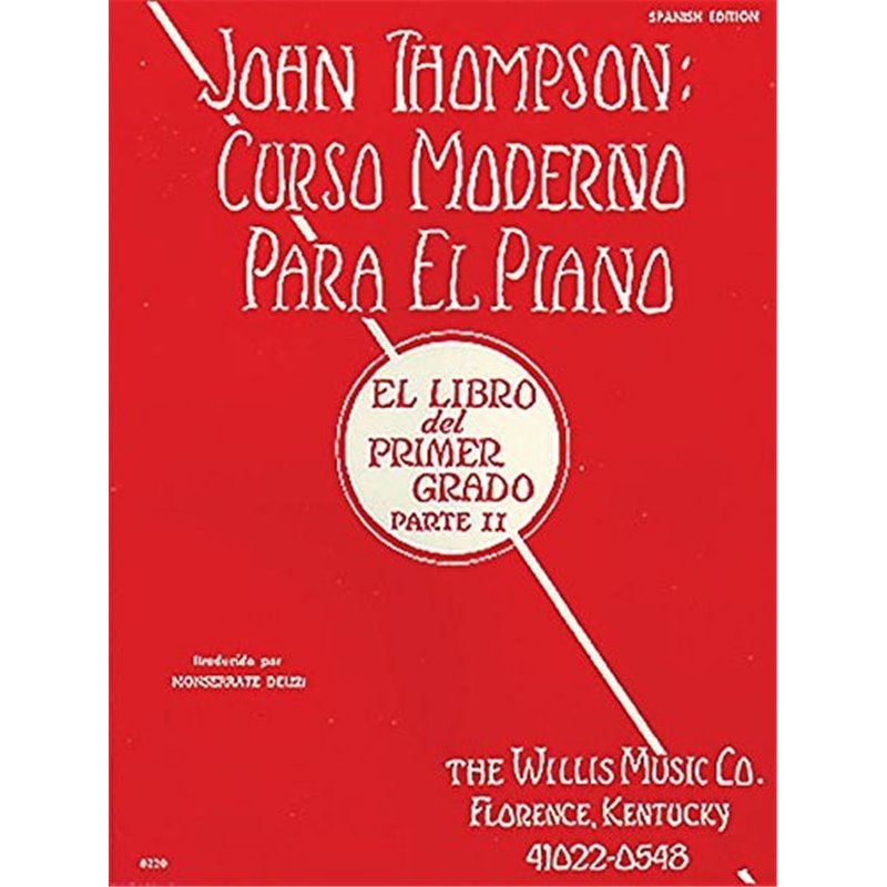 JOHN  THOMPSON: CURSO MODERNO PARA EL PIANO