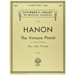 HANON: THE VIRTUOSO PIANIST IN SIXTY EXERCISES  FOR THE PIANO COMPLETE
