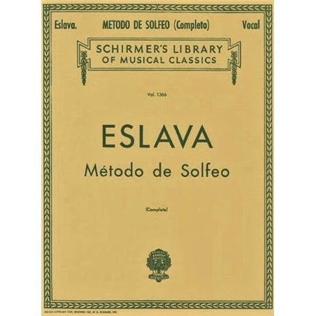 MÉTODO DE SOLFEO (COMPLETO) VOCAL METHOD