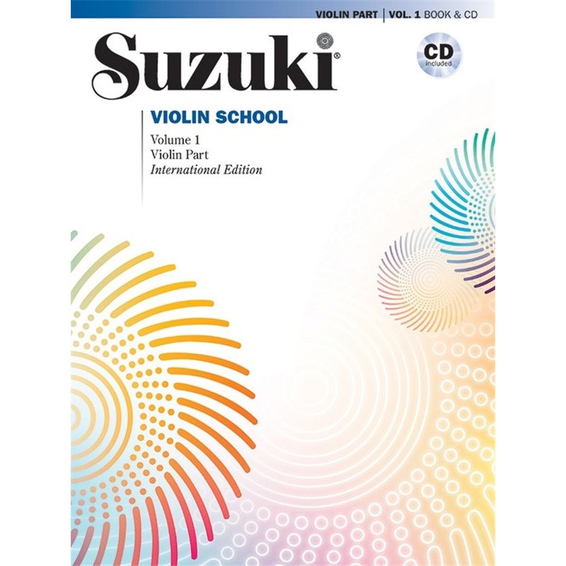 SUZUKI VIOLIN SCHOOL - VOLUME 1 - VIOLIN PART - (BOOK AND CD)