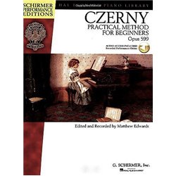CZERNY - PRACTICAL METHOD FOR BEGINNERS OPUS 599 (AUDIO ACCESS INCLUDED RECORDED PERFORMANCES ONLINE
