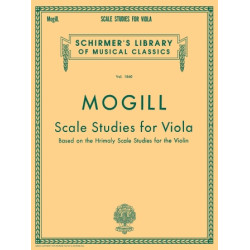 PARTITURA. Scale Studies for Viola. Volume 1860. MOGILL