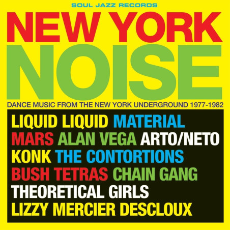 Vinilo. NEW YORK NOISE (2LPs)  Yellow vinyl