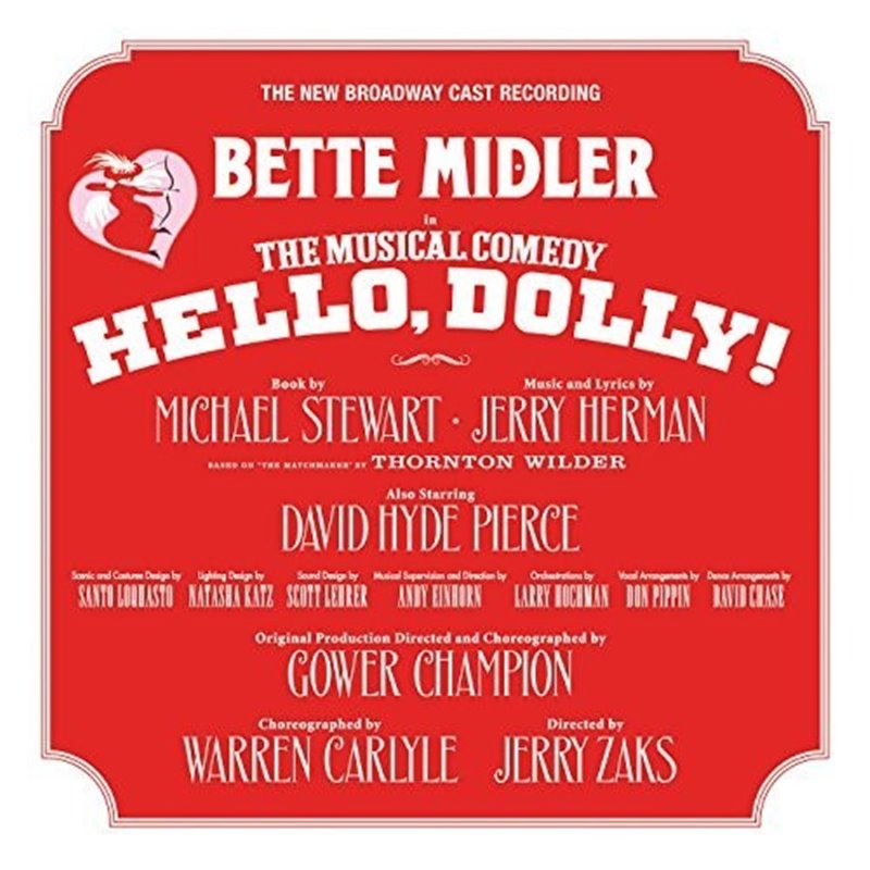 CD. HELLO, DOLLY!  Elenco de Broadway. 2017