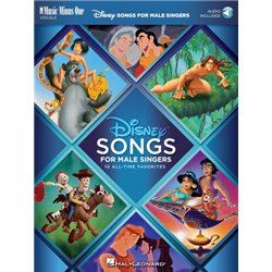 DISNEY SONGS FOR MALE SINGERS - AUDIO INCLUDED