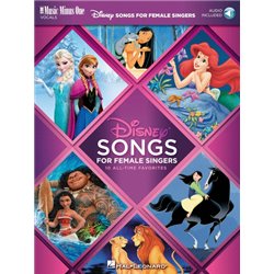 DISNEY SONGS FOR FEMALE SINGERS - AUDIO INCLUDED