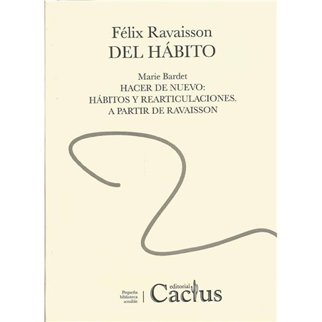 FÉLIX RAVAISSON - DEL HÁBITO