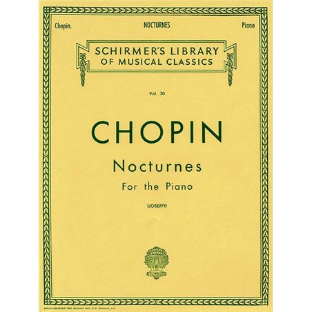CHOPIN - NOCTURNES FOR THE PIANO