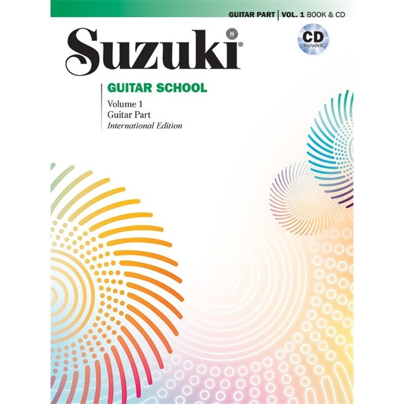 SUZUKI GUITAR SCHOOL VOLUME 1 - (BOOK AND CD)