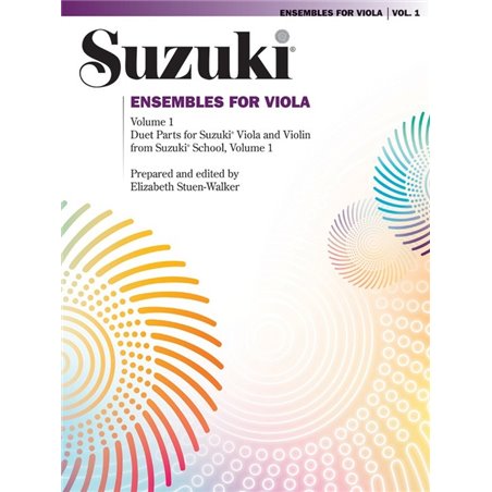 SUZUKI ENSEMBLES FOR VIOLA - VOLUME 1