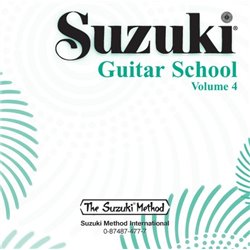 CD - SUZUKI GUITAR SCHOOL VOLUME 4
