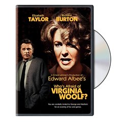 DVD. WHO'S AFARID OF VIRGINA WOOLF?