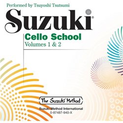 CD - SUZUKI CELLO SCHOOL - VOLUMES 1 & 2