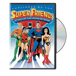 DVD. CHALLENGE OF THE SUPER FRIENDS, ATTACK OF THE LEGION DOOM