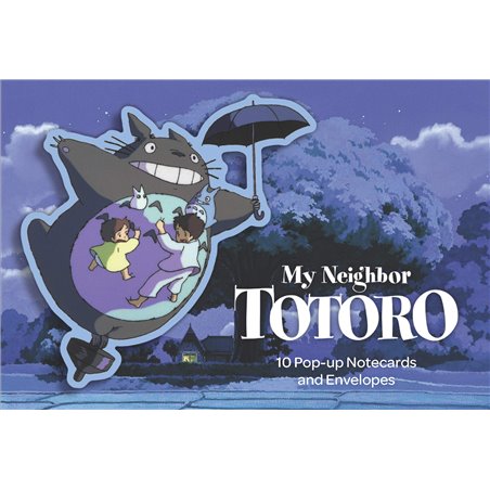 MY NEIGHBOR TOTORO - 10 POP-UP NOTECARDS AND ENVELOPES