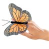 Títere de dedo. Mini Mariposa Monarca