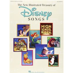 Partitura. THE NEW ILLUSTRATED TREASURY OF DISNEY SONGS