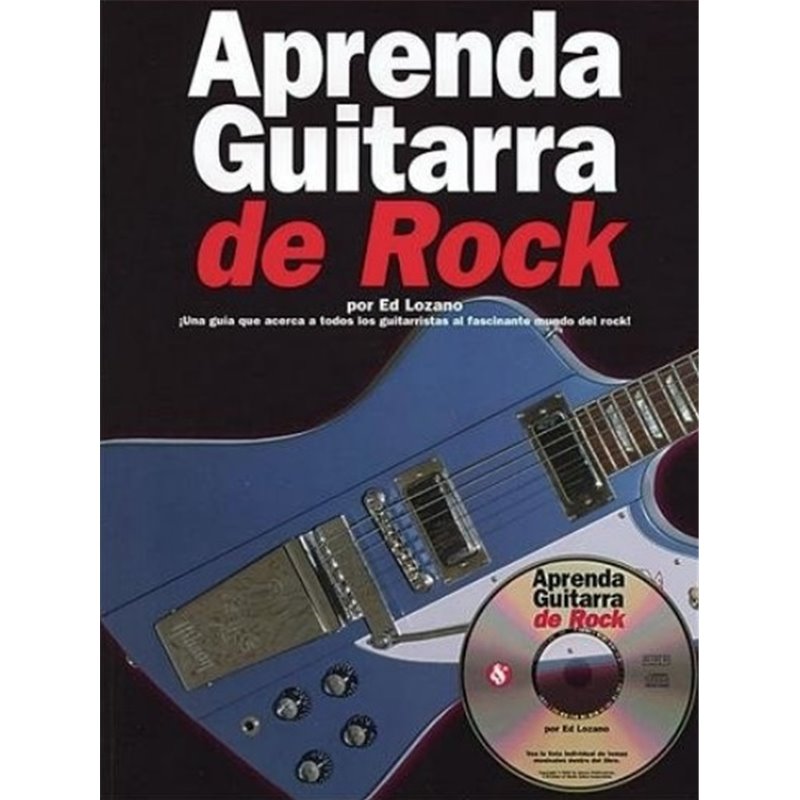 Libro. APRENDA GUITARRA DE ROCK